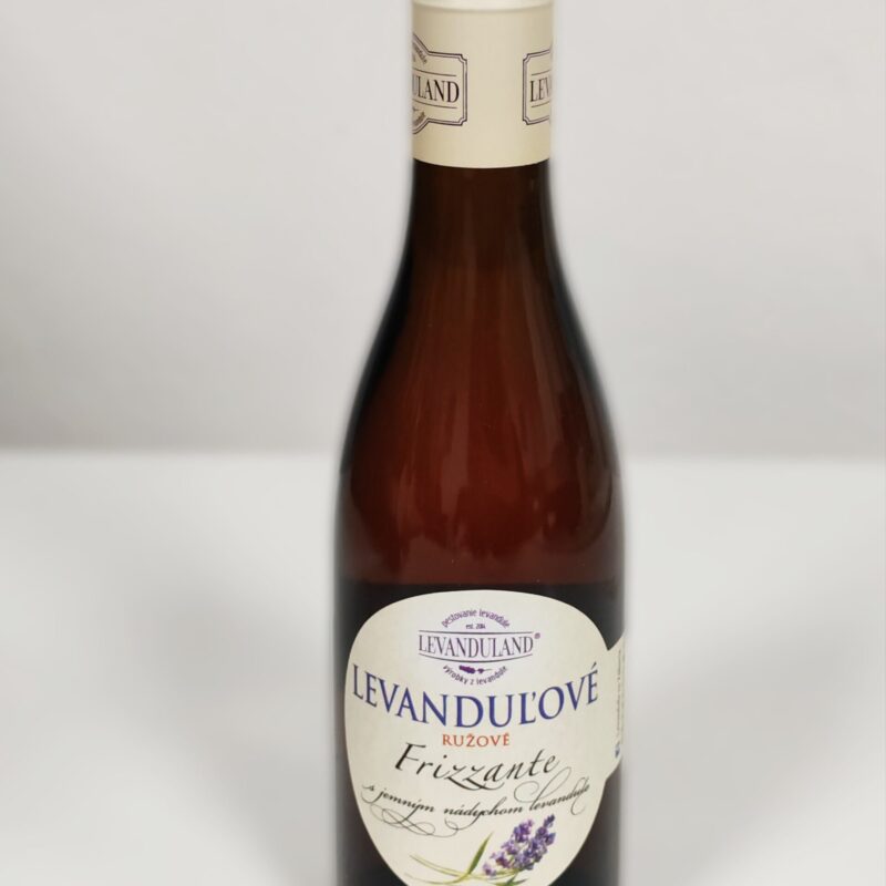 Levanduľové ružové frizzante  0,375l
