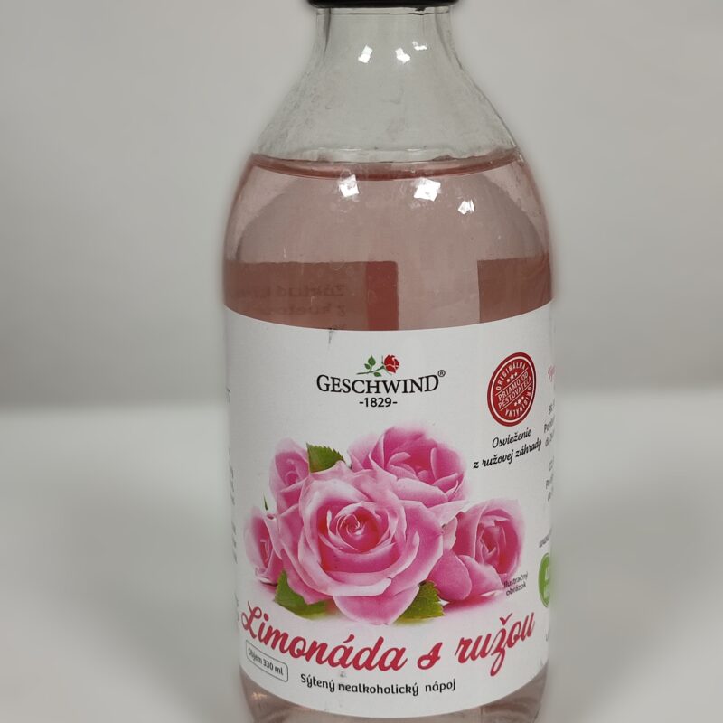 Limonáda s ružou 0,33L